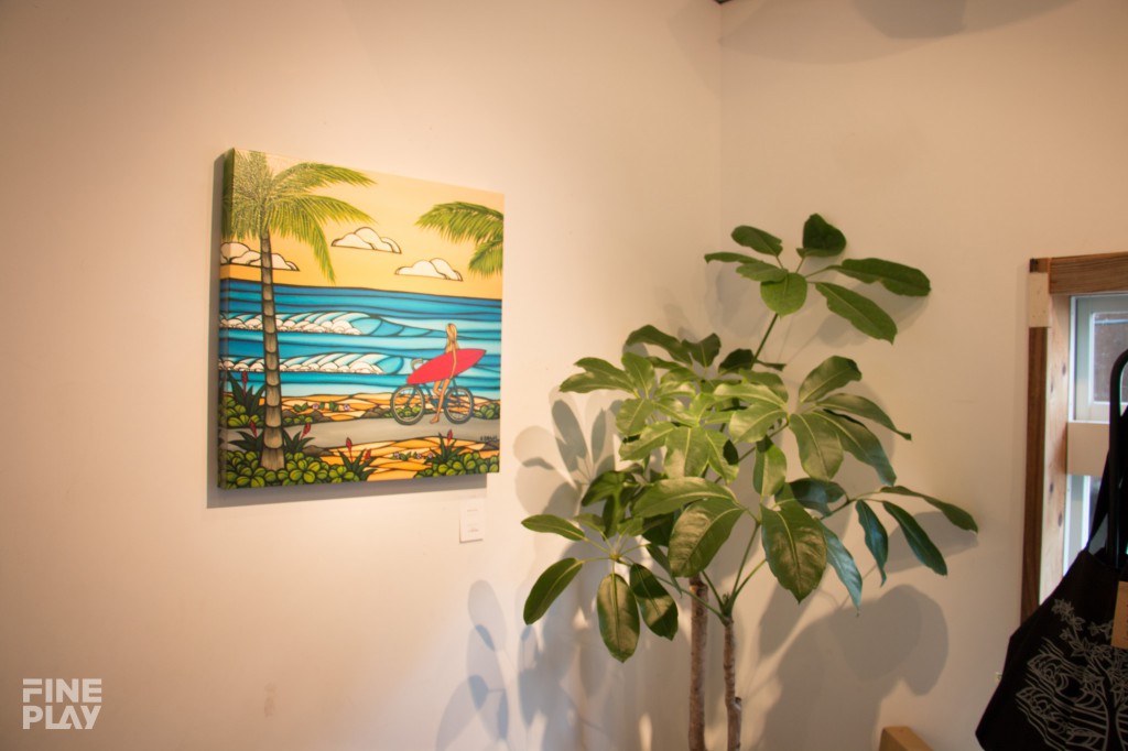 ヘザーブラウンDaydream Surf ジクレー版画 ヘザーブラウンART SHOW