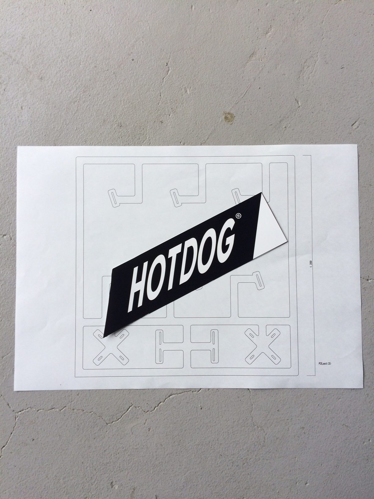 "HOTDOG"×ORGANIC TABLE BY LAPAZ