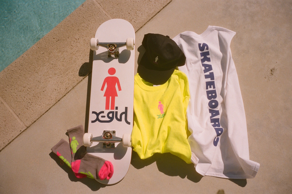 X-girlとスパイク・ジョーンズのスケートボードブランド “GIRL-skateboards”がコラボレーション
