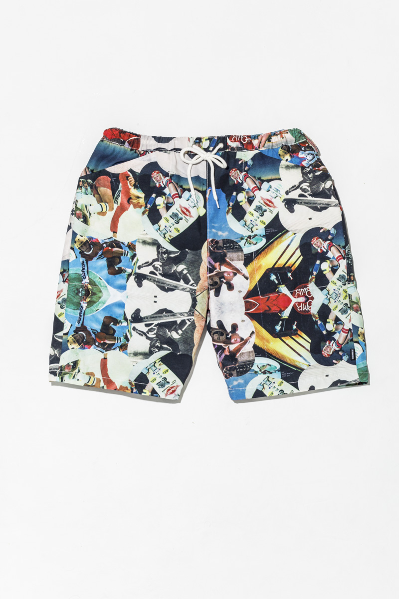 SSS x NATAL DESIGN Photo Print Swim Shorts ¥15,000