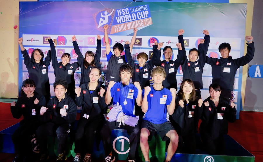 楢﨑智亜が自身初の2位「IFSCリードワールドカップ」