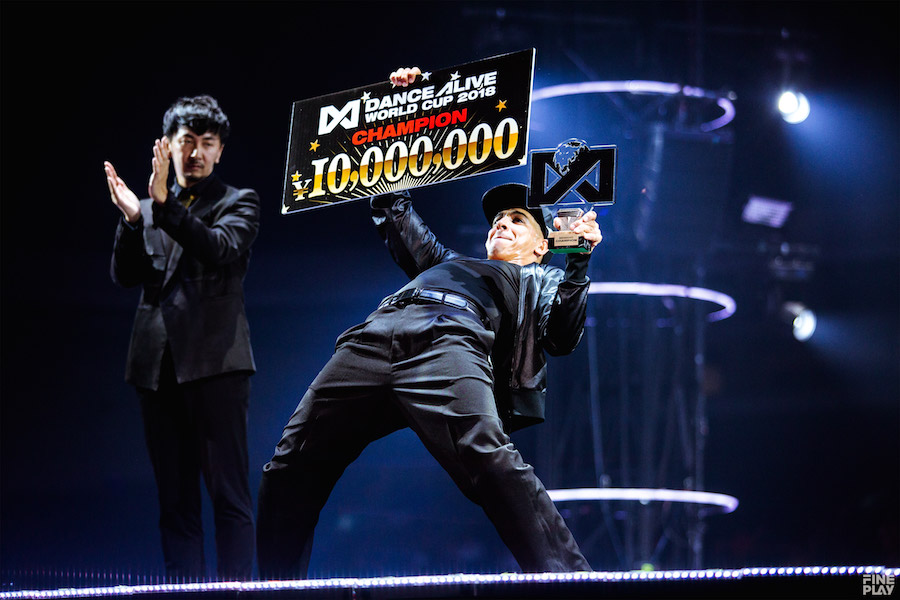 フランスのSALAHが優勝賞金1000万円を獲得！「DANCE ALIVE WORLD CUP