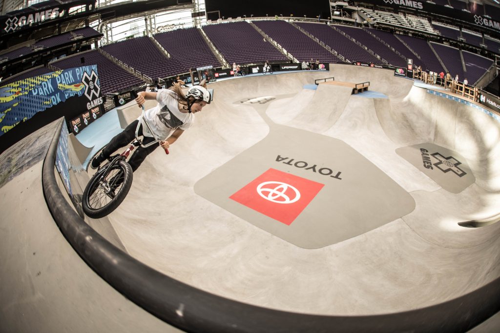 The Story of 『Women’s BMX Park Demo at X GAMES Minneapolis 2018 』