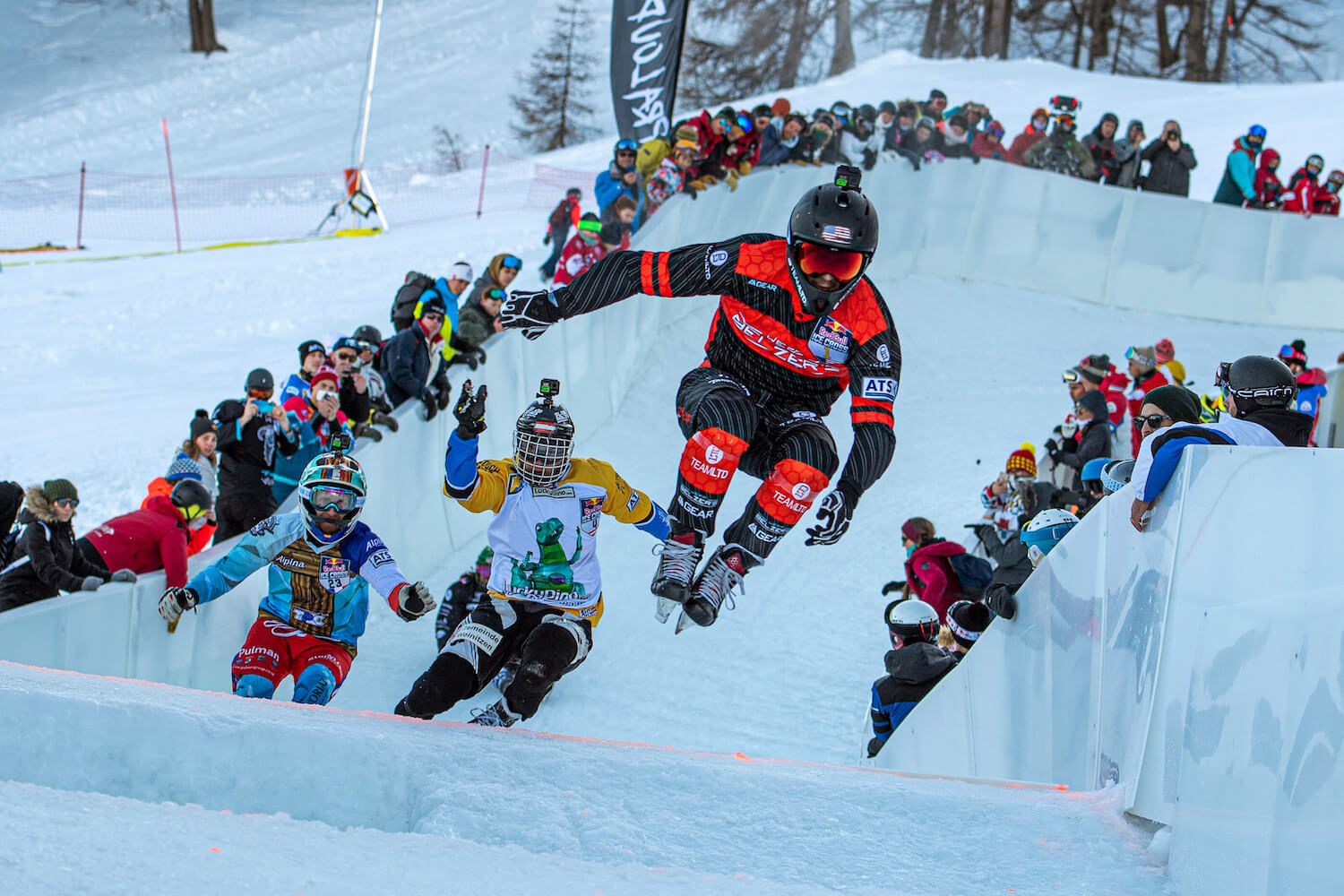 世界一アツい氷上バトル「Red Bull Ice Cross World Championship