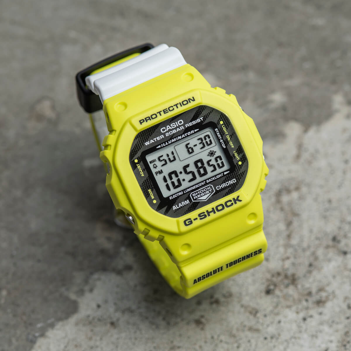 稲妻モチーフの G Shock Baby G Team G Shock向けモデル Lightning Yellow Sereis が登場 Fineplay