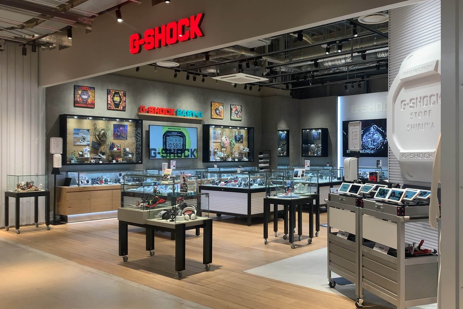 G Shock アンテナショップが渋谷 Rayard Miyashita Park にオープン Fineplay