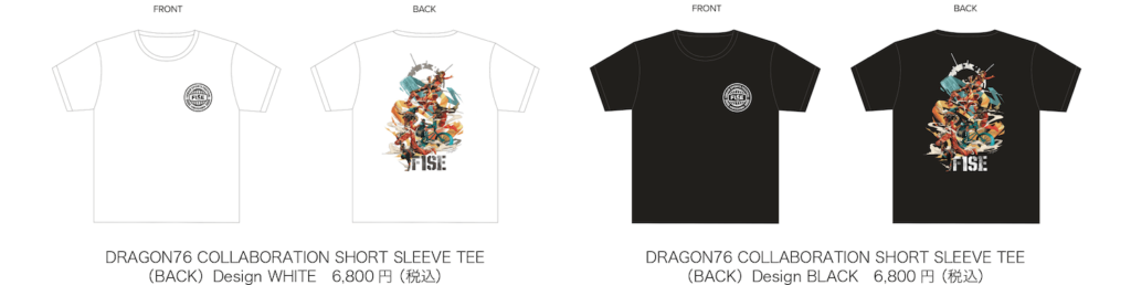 DRAGON76 COLLABORATION Tシャツ