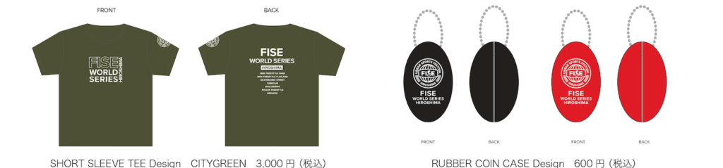 FISE ORIGINAL OFFICIAL GOODS Tシャツ / コインケース