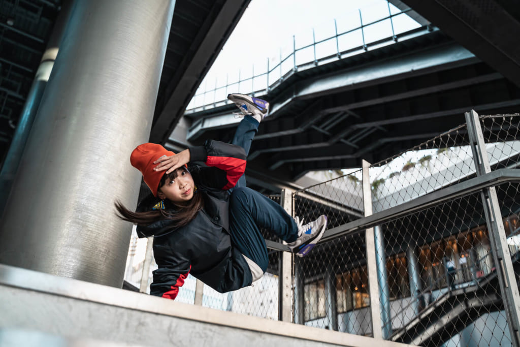 B-GIRL Yumeto photo by Koki Yamaguchi