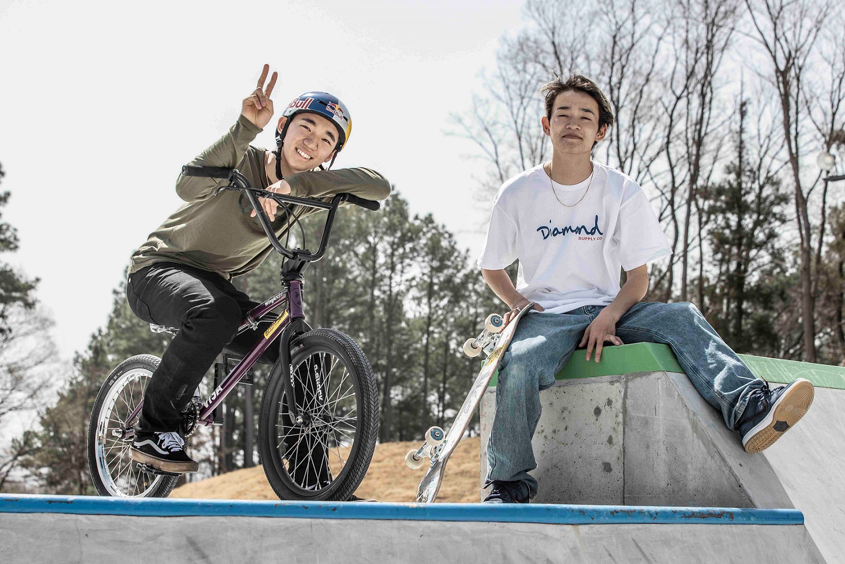 白井空良×中村輪夢】スケート・BMXのトップアスリートが夢の初共演