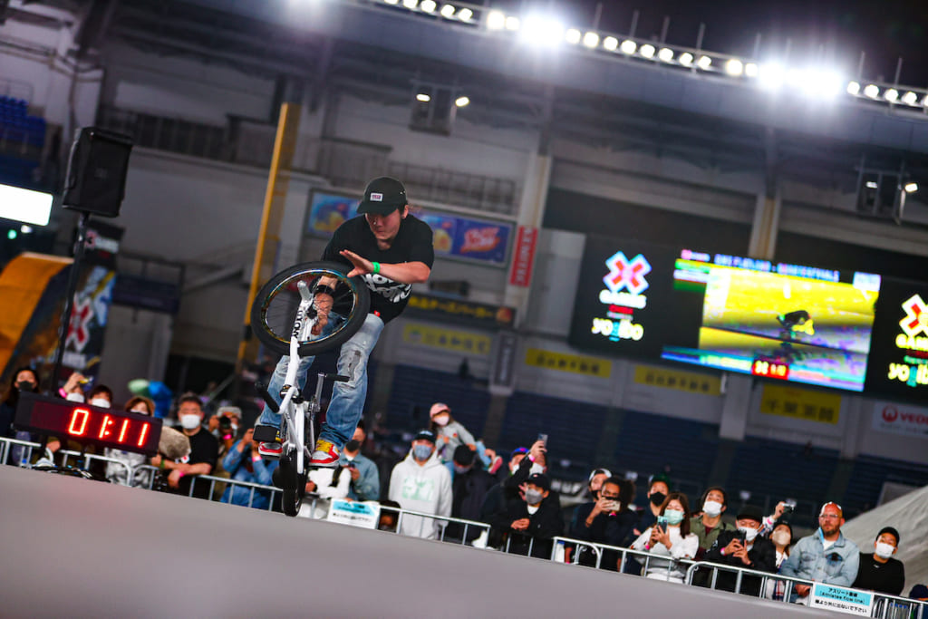 X Games Chiba 2022 Presented by Yogibo】男子スケートボードバートで