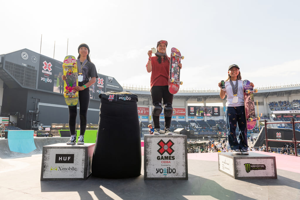 満身創痍でも勝ち切る強さ。女王・四十住さくら「X Games Chiba