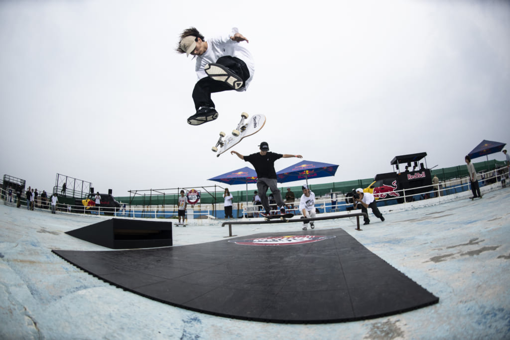 スケートボードってカッコいい スケーターのためのイベント Red Bull Mind The Gap Fineplay