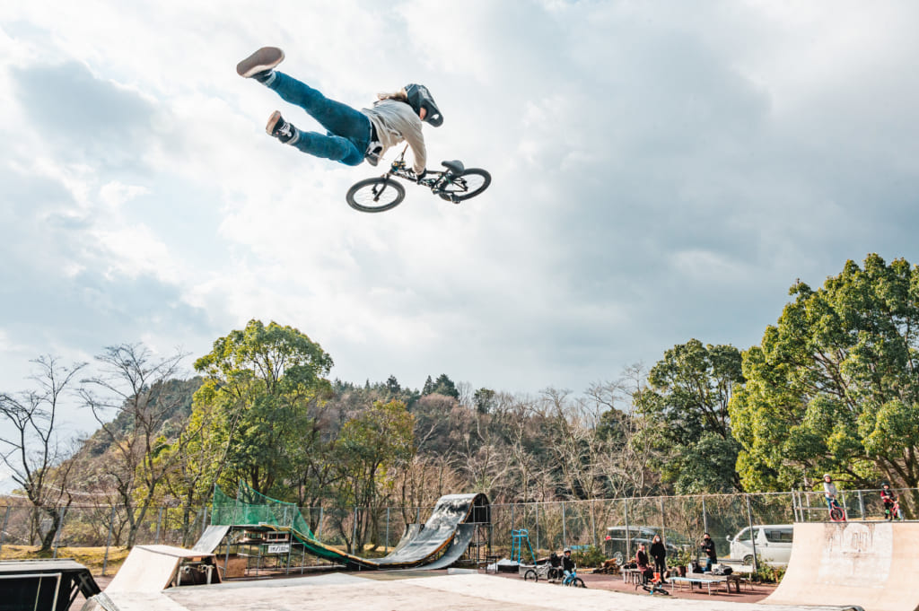 かみいしづ緑の村公園 BMXパーク FINEPLAY