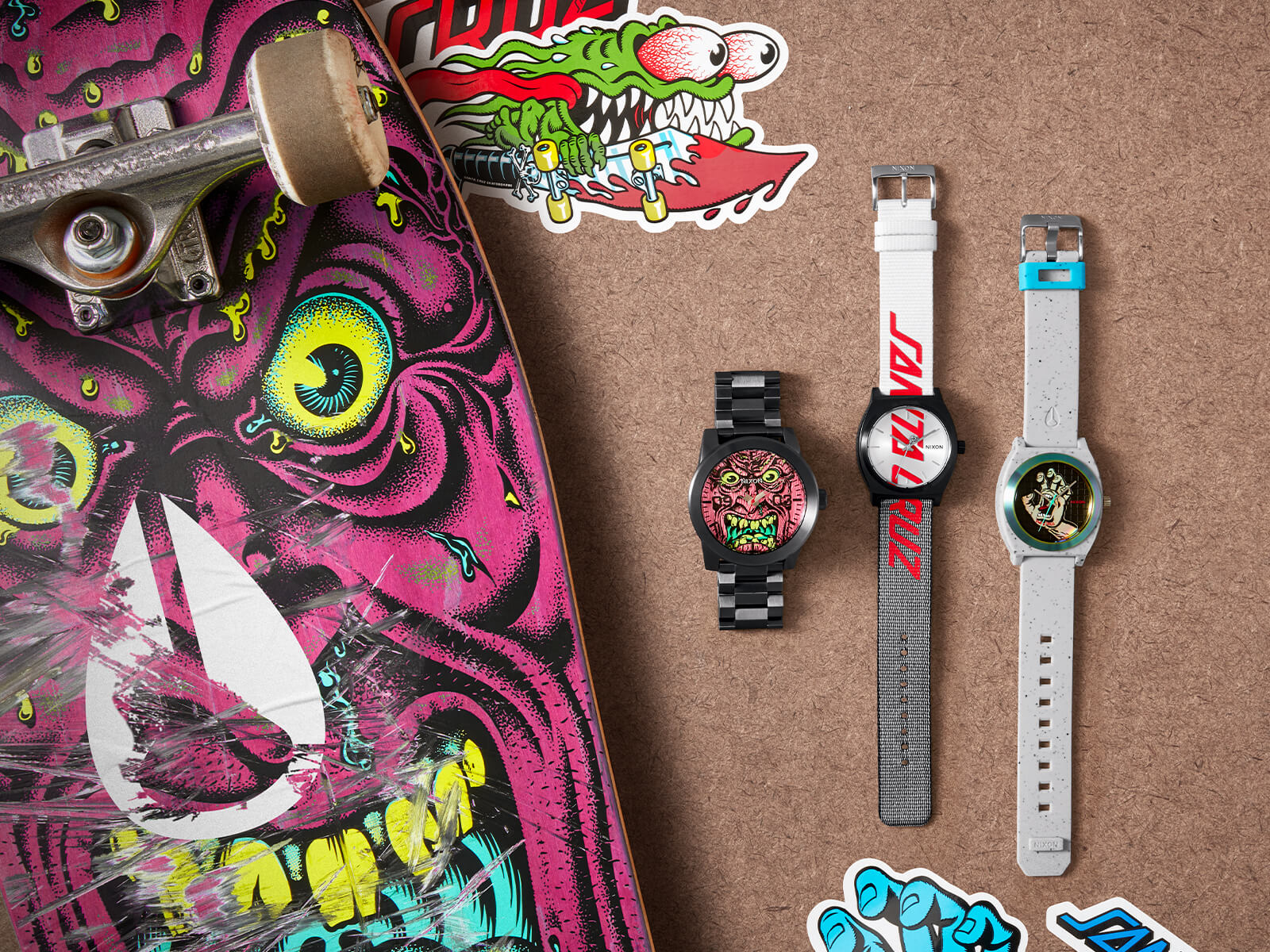 Nixon and Santa Cruz Skateboards】アニバーサリーコレクションが発売 