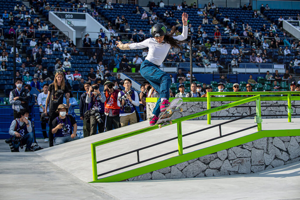 X Games Chiba 2023】日本の開心那選手、アメリカのダニエル