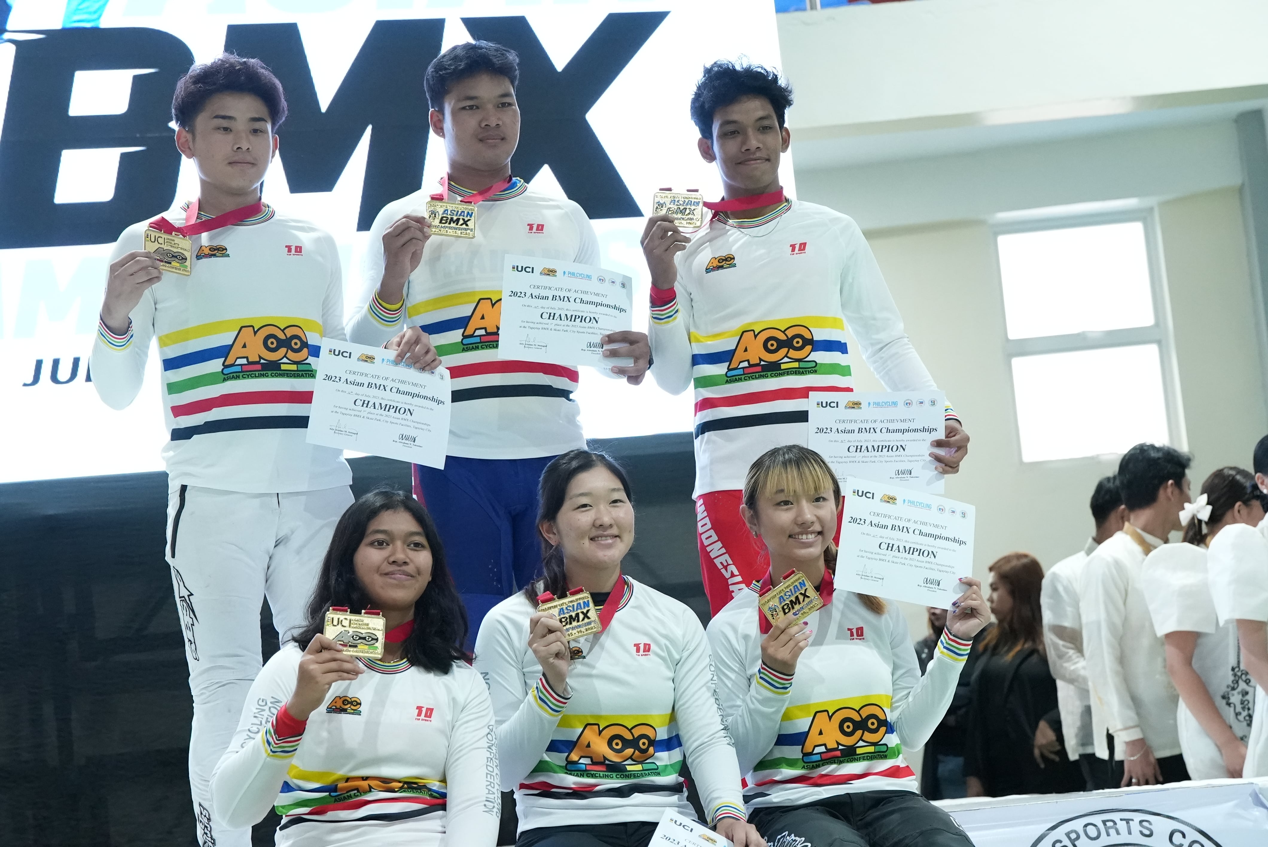 日本女子チームがパリオリンピック国別出場枠を獲得「2023年アジアBMX