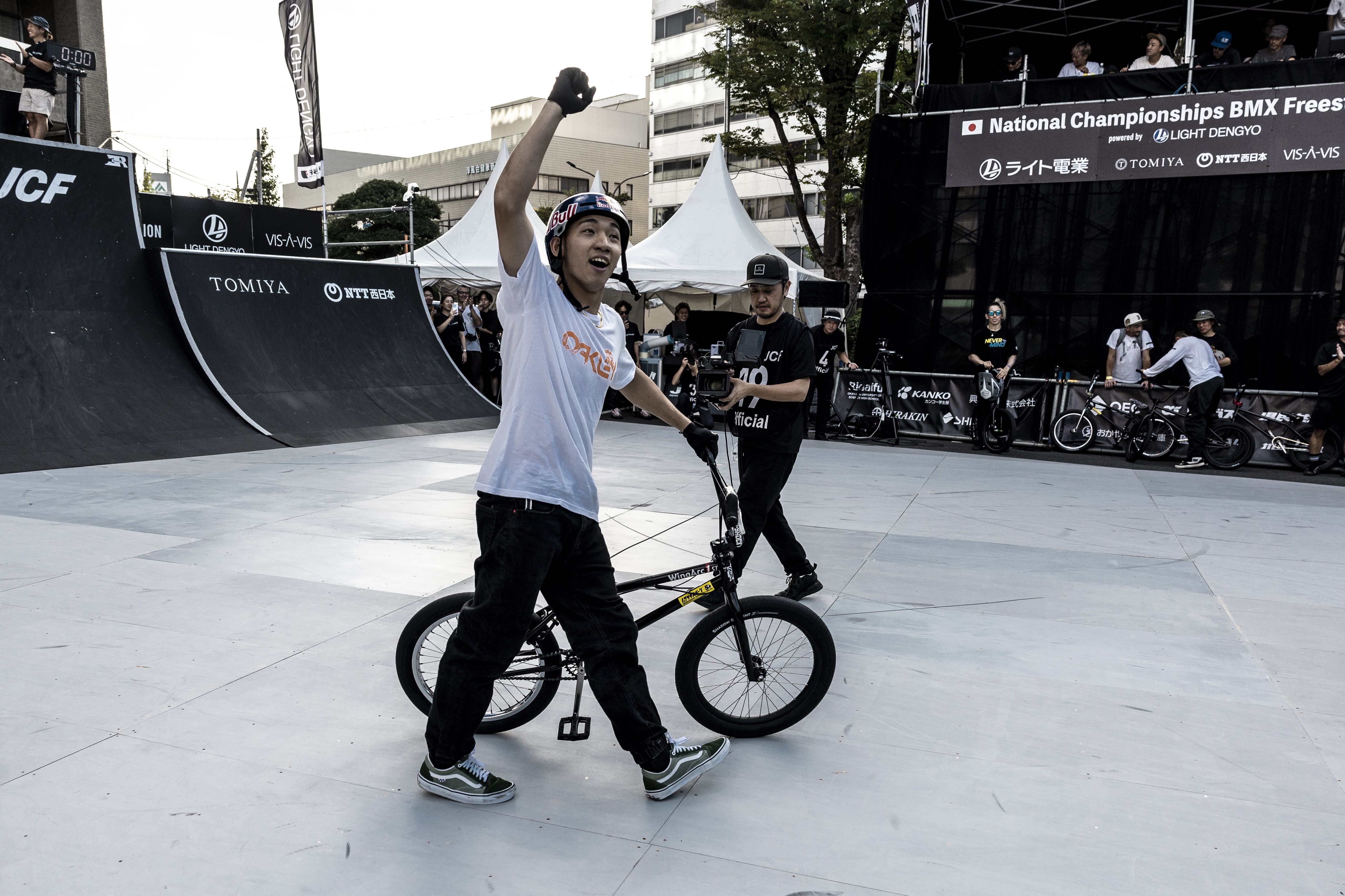 中村輪夢が前人未踏の大会5連覇「第7回全日本BMXフリースタイル