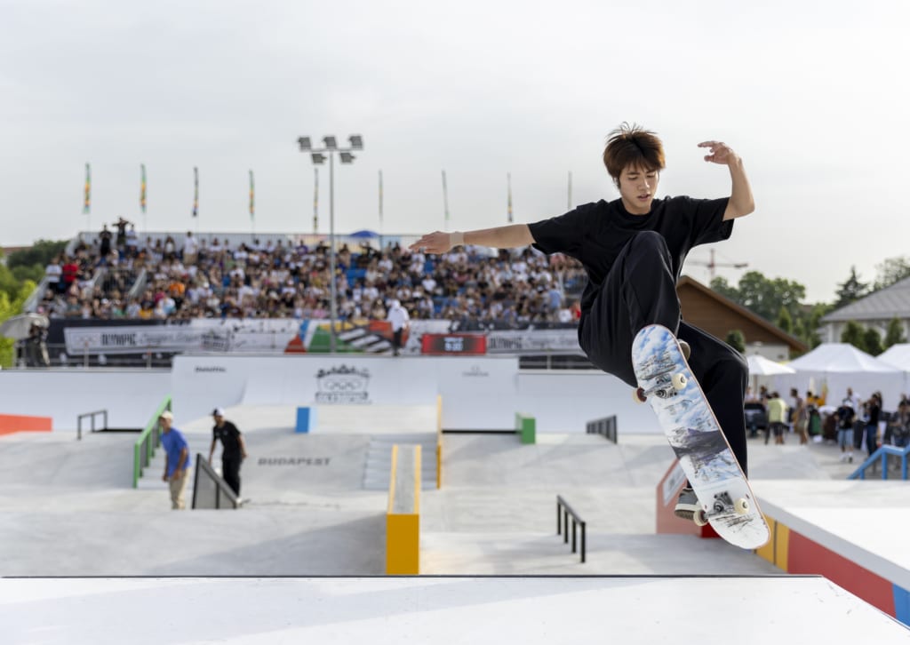 オリンピック使用モデル 堀米雄斗 義務づけ 祝五輪2連覇‼️Aprilskateboards