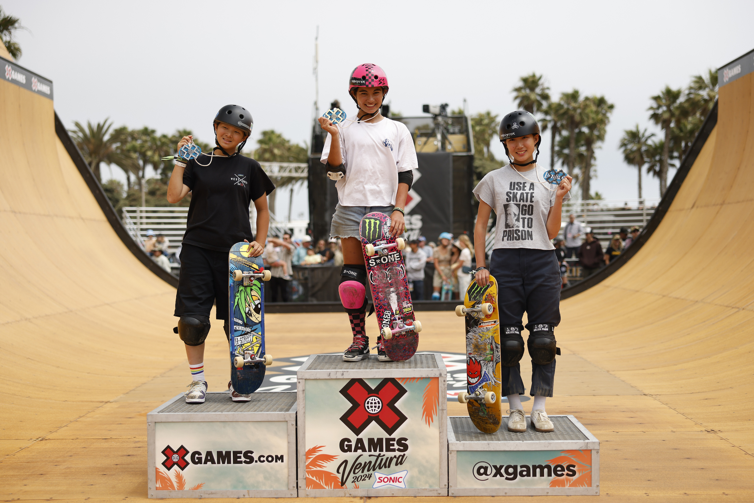 X Games Ventura 2024】スケートボード・バート女子はオーストラリアの