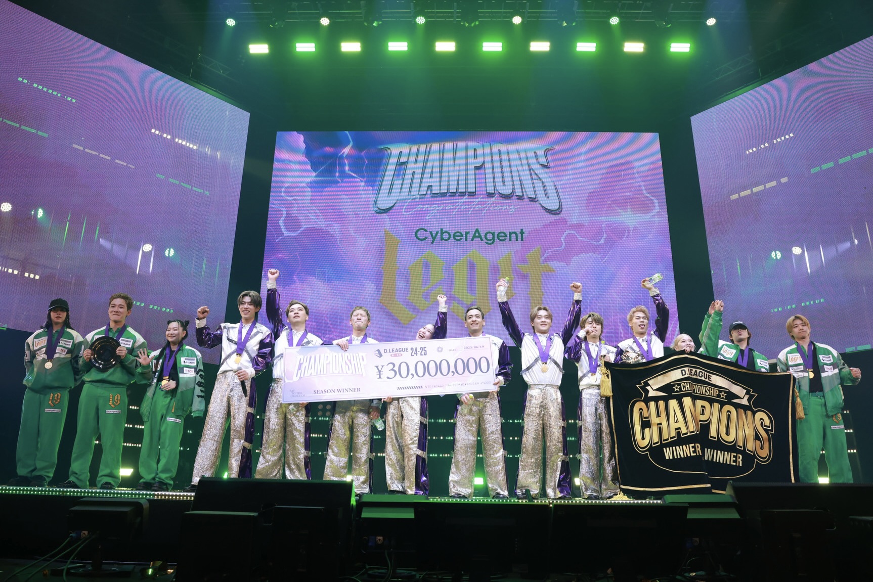 CyberAgent Legitが王者KADOKAWA DREAMSにSWEEP勝利でCHAMPIONSHIP初