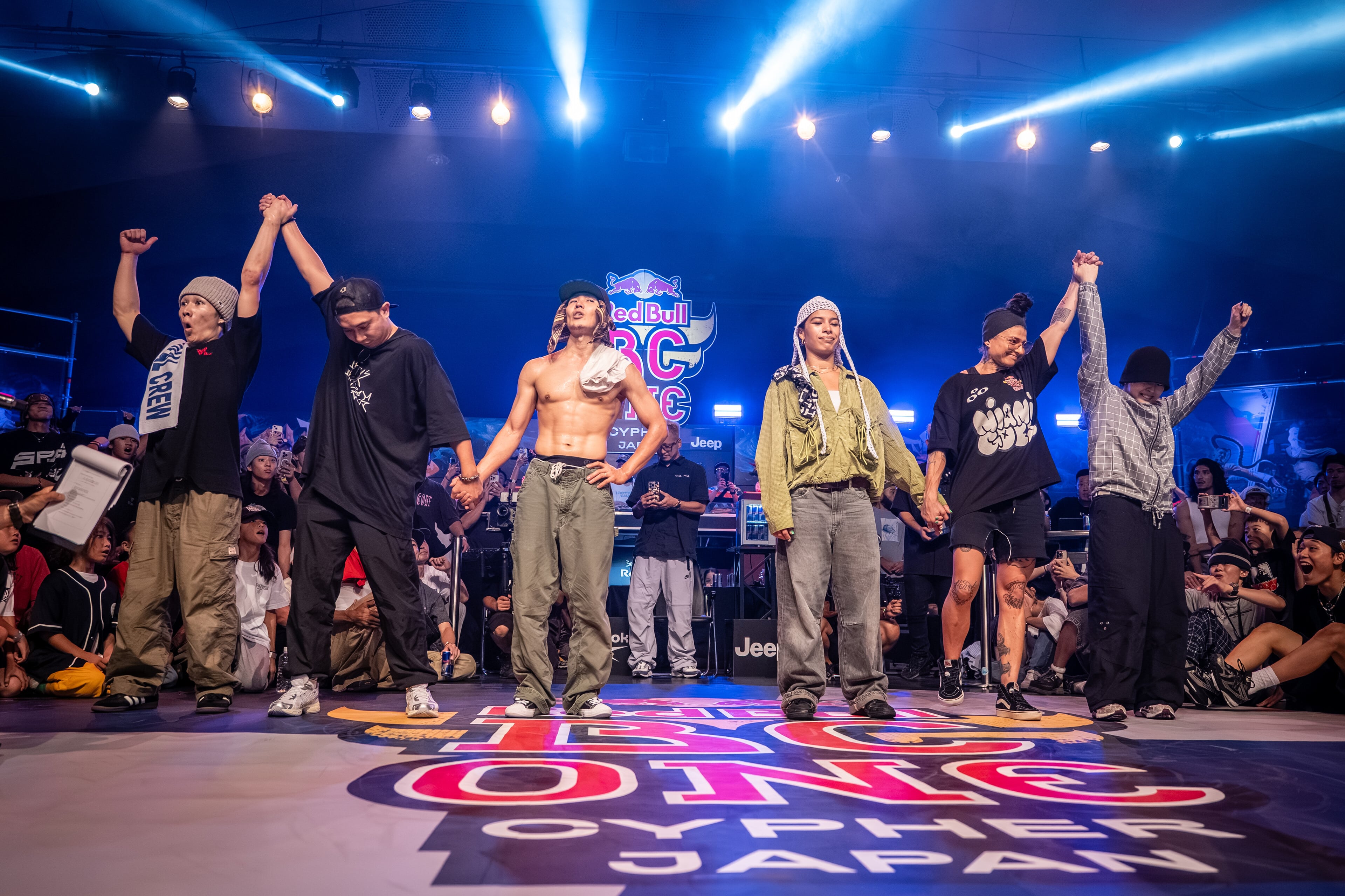 HarutoとCocoaが初優勝「Red Bull BC One Cypher Japan 2025