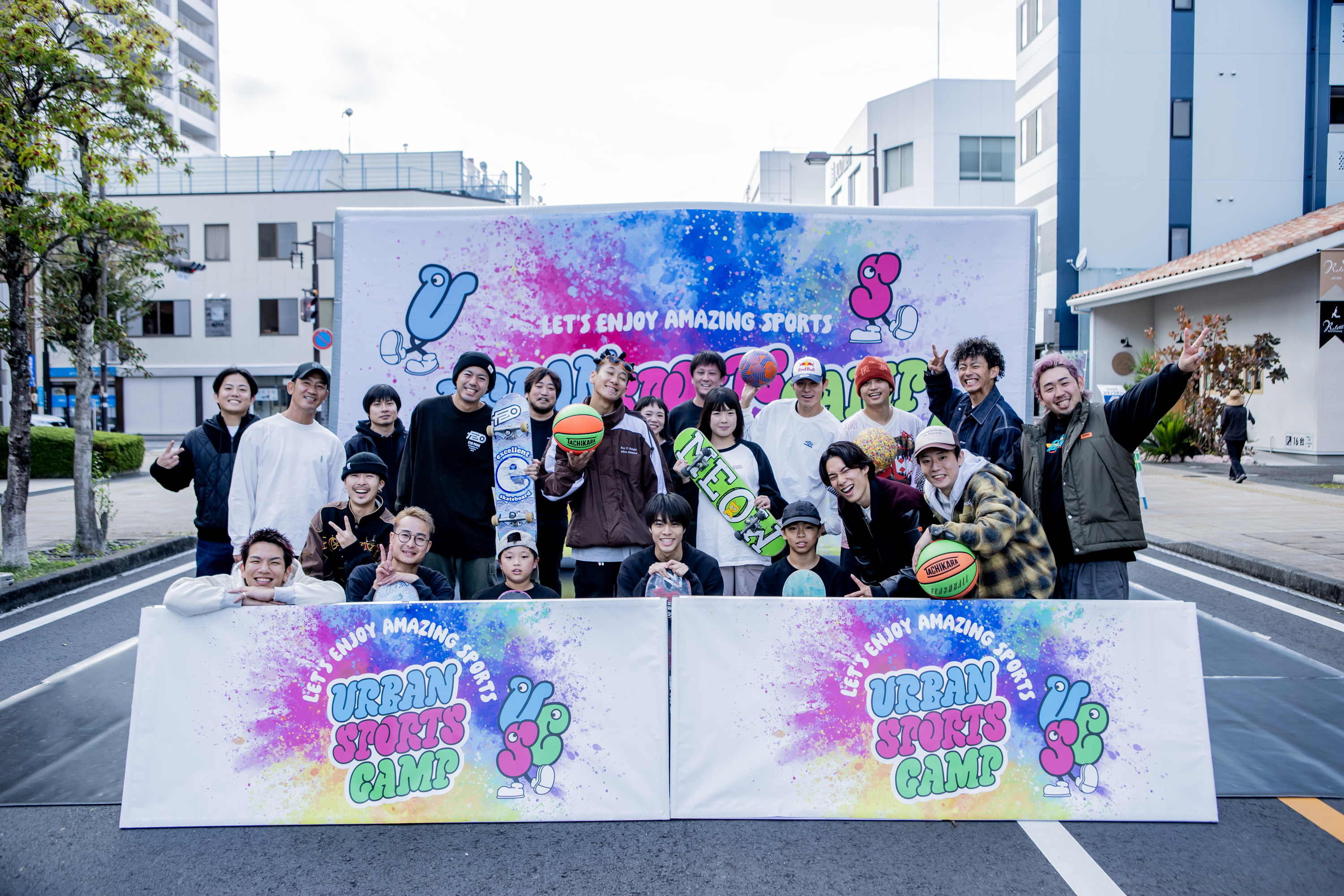 島田市本通が熱気に包まれた一日！URBAN SPORTS CAMP vol.2 | FINEPLAY