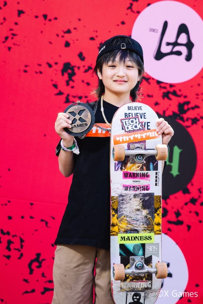 11歳・河上恵蒔、「X Games Chiba 2026」へ意気込み！世界最高峰大会